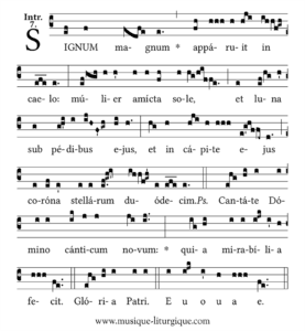 Introït Signum Magnum de l'Assomption - 15 août