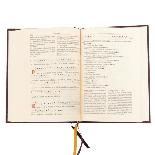 Intérieur du livre Magnificat Dominum - Les complies du Dimanche