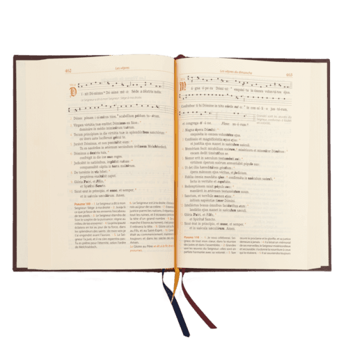 Intérieur du livre Magnificat Dominum - Vêpres du dimanche