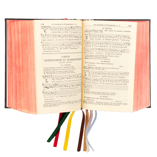Intérieur du livre Paroissien gregorien - Commun des apôtres et évangélistes